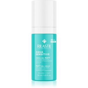 Rilastil Aqua Sensitive mattító géles krém hidratáló hatással 30 ml kép