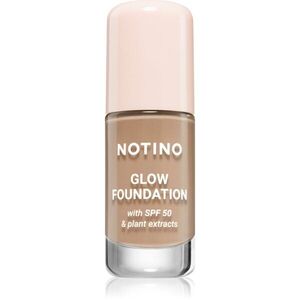 Notino Glow Foundation With SPF 50 & Plant Extracts élénkítő make-up SPF 50 01 Light Medium Warm 30 ml kép