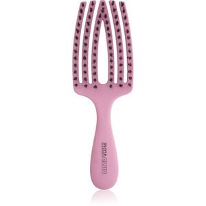 Olivia Garden Club The Nomad Detangling&Shine Fingerbrush​ lapos kefe hajra Pink 1 db kép