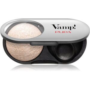 PUPA Milano Vamp! Radiant Baked Eyeshadow tartósan tündöklő szemhéjfestékek árnyalat 201 - Sparkling Gold 1 g kép