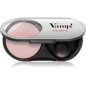 PUPA Milano Vamp! Radiant Baked Eyeshadow tartósan tündöklő szemhéjfestékek árnyalat 108 Frost Rose - METALLIC 1 g kép