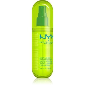 NYX Professional Makeup Fat Oil Body parfümözött spray haj és test illattal Coconut Cutie 160 ml kép