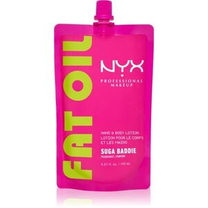 NYX Professional Makeup Fat Oil Body hidratáló tej kézre és testre illattal Suga Baddie 150 ml kép