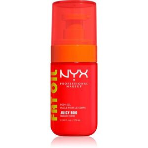 NYX Professional Makeup Fat Oil Body tápláló testolaj hidratálást és fényt biztosít illattal Juicy Boo 70 ml kép