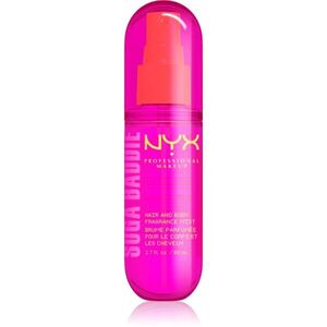 NYX Professional Makeup Fat Oil Body parfümözött spray haj és test illattal Suga Baddie 80 ml kép