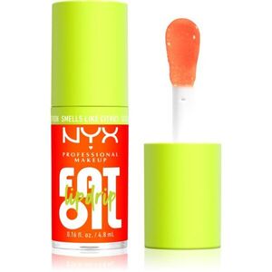 NYX Professional Makeup Fat Oil Lip Drip ajak olaj árnyalat Juicy Boo 4.8 ml kép