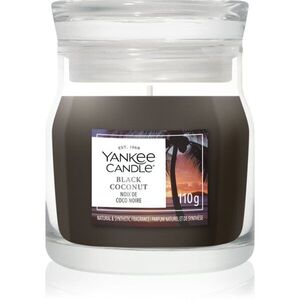Yankee Candle Black Coconut illatgyertya Signature 110 g kép