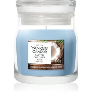 Yankee Candle Salted Coconut illatgyertya Signature 110 g kép
