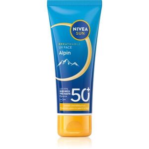 NIVEA SUN Alpin napozó arckrém a hideg és a szél ellen SPF 50+ 40 ml kép
