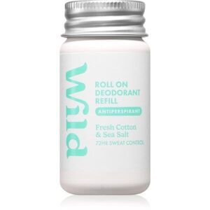 Wild Fresh Cotton & Sea Salt Refill golyós dezodor roll-on utántöltő 50 ml kép