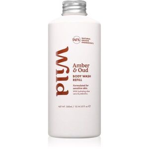 Wild Amber & Oud Refill tusfürdő gél utántöltő 300 ml kép