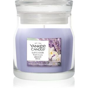 Yankee Candle Lavender Vanilla illatgyertya Signature 110 g kép