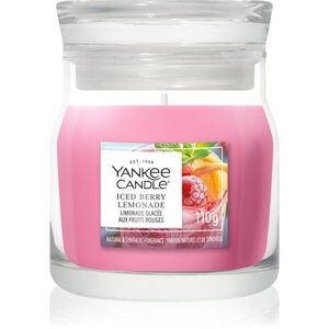Yankee Candle Iced Berry Lemonade illatgyertya Signature 110 g kép