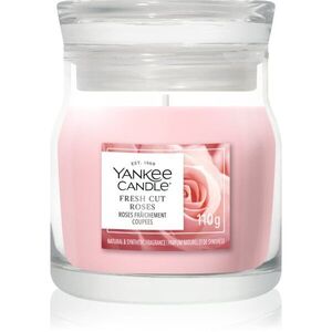 Yankee Candle Fresh Cut Roses illatgyertya Signature 110 g kép