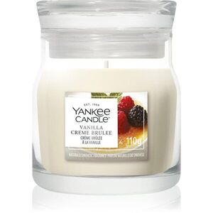Yankee Candle Vanilla Crème Brûlée illatgyertya Signature 110 g kép