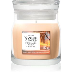 Yankee Candle Pink Sands Glow illatgyertya Signature 110 g kép