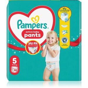 Pampers Active Baby Pants Size 5 eldobható nadrágpelenkák 11-17 kg 32 db kép