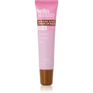 hello sunday the one for your lips tinted lip balm tonizáló ajakbalzsam SPF 50 árnyalat Mocha Kiss 15 ml kép
