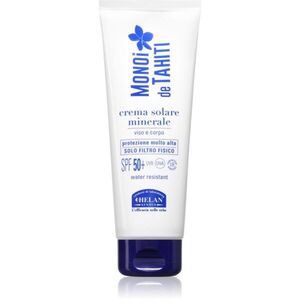 Helan MONOÏ de TAHITI Mineral Sun Cream SPF50+ napozó krém arcra és testre 125 ml kép