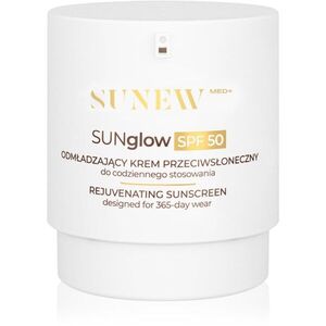 SUNEWMED+ SUNglow Anti-Aging Face Sunscreen SPF 50 napozó krém fiatalító hatással SPF 50 50 ml kép