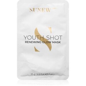 SUNEWMED+ Youth Shot Regenerating Glow Face Sheet Mask arcmaszk a bőr regenerációjára 1 db kép