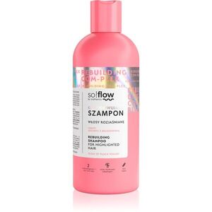 so!flow Rebuilding Com-Plex Shampoo For Highlighted Hair regeneráló sampon szőkített hajra 300 ml kép