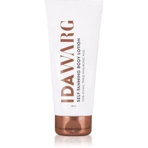 IDA WARG Beauty Self-Tanning Body Lotion önbarnító testápoló tej parfümmentes 200 ml kép