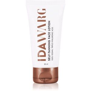 IDA WARG Beauty Self-Tanning Face Lotion önbarnító tej az arcra parfümmentes 50 ml kép