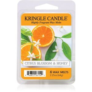 Kringle Candle Citrus Blossom & Honey illatos viasz aromalámpába 64 g kép