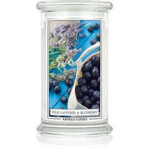 Kringle Candle Classic Wild Lavender & Blueberry illatgyertya 623 g kép