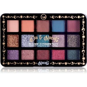 J.Cat Beauty Dia & Noche szemhéjfesték paletta árnyalat 102 Noche 16 g kép