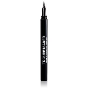 Trouble Maker Nova Glitter Liquid Eyeliner Pen csillogó szemhéjtus árnyalat Black Hole Black 0.5 ml kép