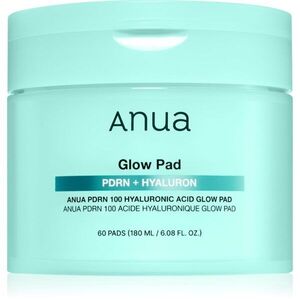 Anua PDRN 100 Hyaluronic Acid Glow Pad tonizáló párnák a bőr hidratálásáért és feszességéért 60 db kép