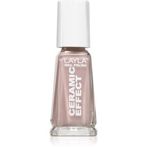 Layla Cosmetics Ceramic Effect körömlakk árnyalat N. 69 Siky Beige 10 ml kép