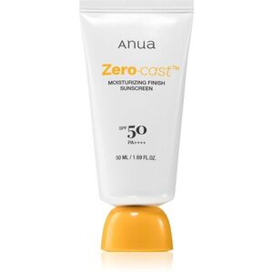 Anua Zero-Cast Moisturizing Finish Sunscreen hidratáló védőkrém SPF 50 50 ml kép