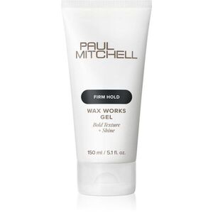Paul Mitchell Firm Hold Wax Works Gel hajzselé a tündöklő fényért 150 ml kép