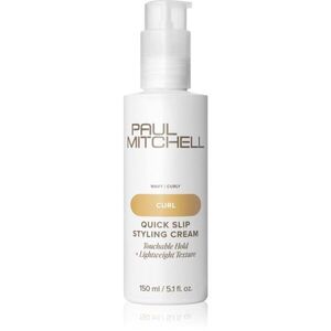 Paul Mitchell Curl Quick Slip Styling Cream hajformázó krém a hullámos és göndör hajra 150 ml kép