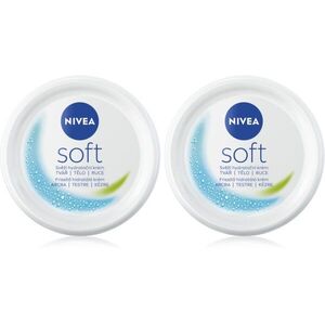 NIVEA Soft frissítő hidratáló krém takarékos kiszerelés kép