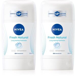 NIVEA Fresh Natural izzadásgátló deo stift takarékos kiszerelés kép