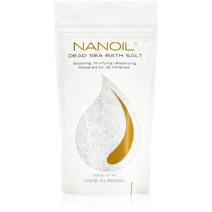 Nanoil Dead sea Bath salt fürdősó holt-tenger ásványaival 500 g kép