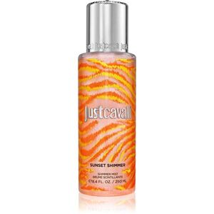 Roberto Cavalli Just Cavalli Sunset Shimmer élénkítő permet testre hölgyeknek 250 ml kép