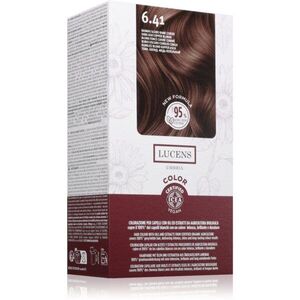 Kemon Group Lucens Umbria hajfesték árnyalat 6.41 Biondo Scuro Rame Cenere 100 ml kép