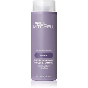Paul Mitchell Blonde Platinum Blonde Violet Shampoo lila sampon szőke és ősz hajra 300 ml kép