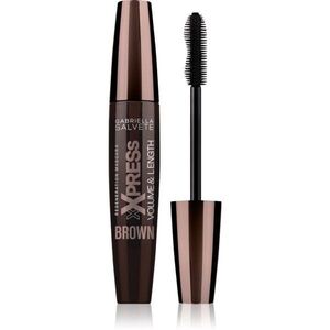 Gabriella Salvete XXPress Volume & Length hosszabbító szempillaspirál a tökéletes dús hatásért árnyalat Brown 11 ml kép