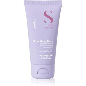 Alfaparf Milano Semi di Lino Smooth kisimító maszk a rakoncátlan és töredezett hajra 50 ml kép