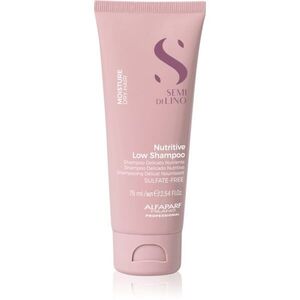 Alfaparf Milano Semi di Lino Moisture sampon száraz hajra 75 ml kép