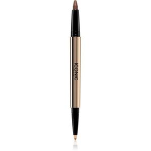 ICONIC London Smokey Eye Duo Kajal kétoldalas szemceruza árnyalat Natural Neutral 0.85 g kép