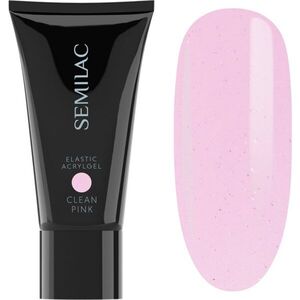 Semilac Elastic Acrylgel akrilát gél körmökre árnyalat Clean Pink 30 g kép