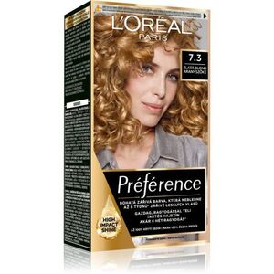 L’Oréal Paris Préférence hajfesték árnyalat 7.03 Gold Blonde 1 db kép