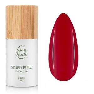 NaniNails Simly Pure gél körömlakk UV / LED-es lámpákhoz árnyalat Dark Rose 5 ml kép
